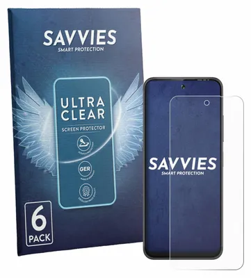Produktbild von 6x Für Gigaset GP20 Schutzfolie Savvies Displayschutz Display Schutz Folie Klar Transparent