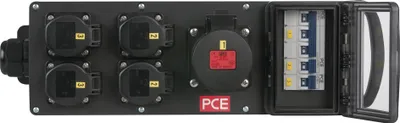 Immagine prodotto di PCE MPD-416CEE Splitter di alimentazione CEE 32 A 4x Schuko - 1x CEE 16 A 5P