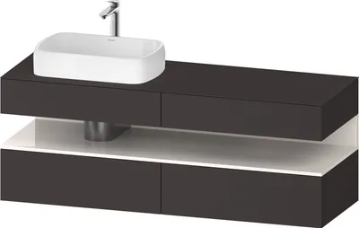 Produktbild von DURAVIT QA4777022800000 QAT KWTU WH Eck 1600x550x600 Gt Smt H