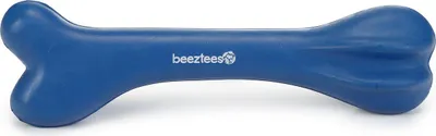 Produktbild von Beeztees Hundespielzeug Knochen massiv blau, Maße: 20 cm