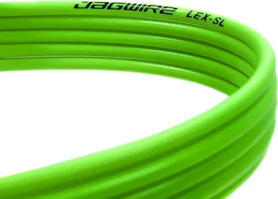 Produktbild von 1 Meter JAGWIRE Schaltzug Aussen Hülle Bowdenzug LEX-SL Slick Lube Neon Grün