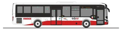 Produktbild von Rietze 74780 - 1/87 MAN Lion´s Intercity LE OÖVV - Sab Linien (AT) - Neu