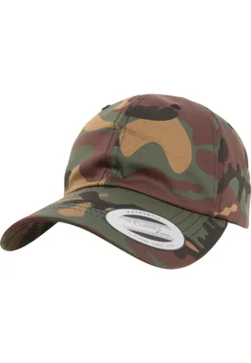 Image de FLEXFIT 6245CM | Low Profile Coton Twill Cap / Casquette / Bonnet - Couleur : Green Camo - Taille : One Size