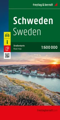 Produktbild von Schweden, Straßenkarte 1:600.000, freytag & berndt