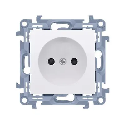 Produktbild von Kontakt-Simon CG1.01/11, Weiß, Kunststoff, IP20, 250 V, 77 mm, 37,5 mm