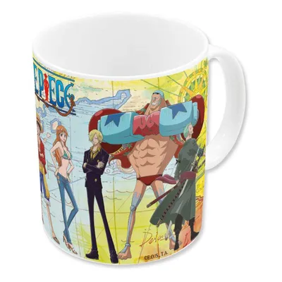 Image de Kubek ceramiczny One Piece z mapą 320 ml - Oficjalny produkt licencjonowany