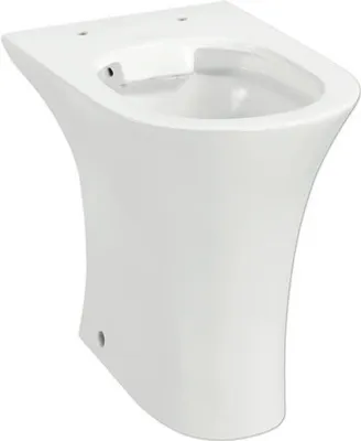 Produktbild von Stand-WC Rekia Flachspüler ohne Spülrand Abgang waagerecht weiß glänzend ohne WC-Sitz 1276930