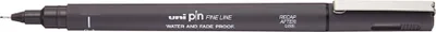 Zdjęcie produktu dla uni-ball 05200 GF uni-ball Fineliner PIN 05200 GF, dark grey