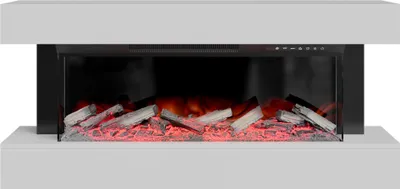 Produktbild von Furniture24 Elektrokamin Kioto - Weiß