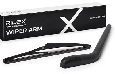 Produktbild von RIDEX 301W0138 Wischerarm Scheibenwischerarm Hinten für TOYOTA Yaris Schrägheck (P9) mit Wischblatt