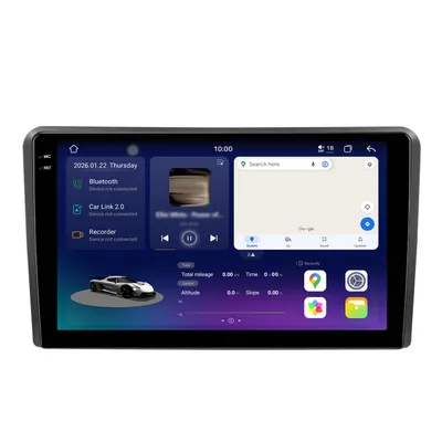 Image de 2K Écran Autoradio Android 128GB pour Audi A3 8P (2003-2013) avec CarPlay, Android Auto, navigation GPS, 4G LTE, Bluetooth, DAB+, caméra de recul etau volant