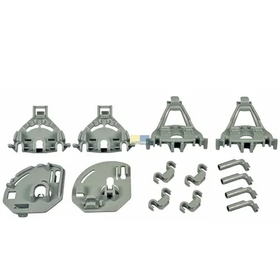 Produktbild von Bosch Siemens Neff Constructa Klappstachelreihenlager, Korbablagen Lagerset für Geschirrspüler Unterkorb - Nr.: 418675
