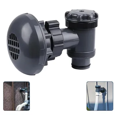 Produktbild von Absperrhahn Pool 38mm, Kolbenventil für Intex, Coleman & Bestway, Poolanschluss, Ersatzteil für oberirdische Schwimmbecken
