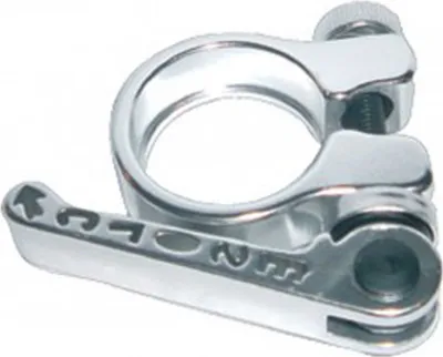 Produktbild von QU-AX 2035 Sattelklemme Alu mit SSP IDØ28.6mm für Einrad-Sattelstütze Ø 25.4mm, silber