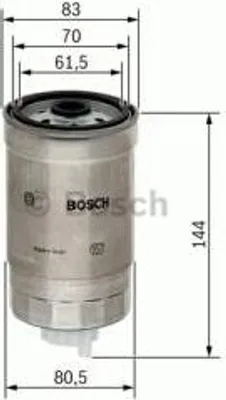 Produktbild von Bosch Kraftstofffilter  1 457 434 314