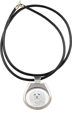 Immagine prodotto di Havanese - collana con cane, ciondolo personalizzato con foto, collana unica per donne e uomini del marchio Art-Dog