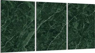 Produktbild von Herdabdeckplatten 3 teilig 30x52 Glaskeramikkochfeld Abdeckung Glas, Marmor Grün