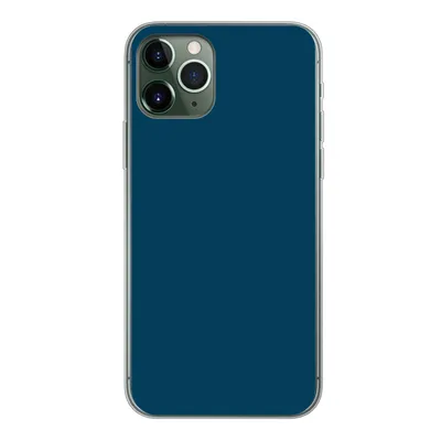 Produktbild von MuchoWow® Handyhülle Schutzhülle Hülle für iPhone 11 Pro Indigo - Palette - Farben Silikon Softcase Handy Hülle - Handy