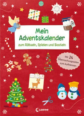 Obrázok produktu pre Mein Adventskalender zum Rätseln, Spielen und Basteln