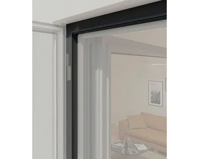Produktbild von Insektenschutz Windhager EXPERT Montagerahmen anthrazit 125x245 cm