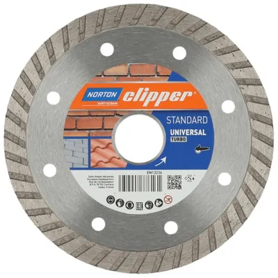 Obrázok produktu pre Diamantový rezný kotúč Norton Clipper Standard Universal Turbo Ø 230 mm 22,23 mm
