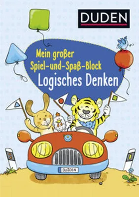 Immagine prodotto di Duden: Mein großer Spiel- und Spaß-Block: Logisches Denken