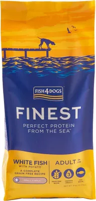 Produktbild von Fish4Dogs Finest Ocean mit Weißfisch Adult S 6kg
