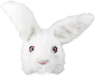 Produktbild von Hase Halbmaske aus Plüsch