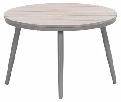 Produktbild von Garden Impressions Margriet Lounge Tisch - Ø70xH45 cm - Taupe -  light teak Vironwood