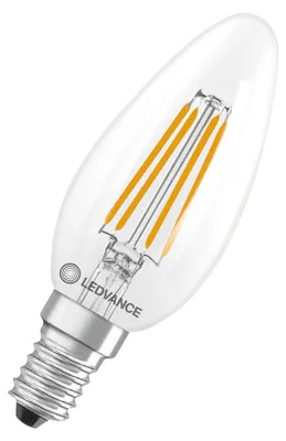 Produktbild von OSRAM LED-Lampe SUPERSTAR, dimmbar, E14, 3,4 W, 2700 K, warmweiß EEK: D, 470 lm