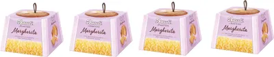 Produktbild von 4x Bauli Panettone Margherita ohne Rosinen und ohne kandierte Früchte 700g Backprodukt weich mit frischen Eiern, Butter und natürlicher Hefe