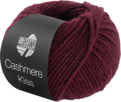 Produktbild von Lana Grossa - Cashmere Kiss 0121 burgund