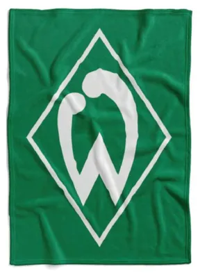 Produktbild von SV Werder Bremen Fleecedecke Raute