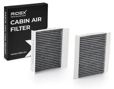 Produktbild von RIDEX 424I0062 Aktivkohle Innenraumfilter Pollenfilter für ALFA ROMEO 147 (937) 156 Sportwagon (932) GT (937) 156 (932)