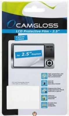 Productafbeelding van Camgloss beschermfolie voor scherm, 2,5 inch - schermbescherming (63,5 mm (2,5))