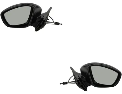 Immagine prodotto di Johns, set di specchietti retrovisori esterni destro e sinistro nero per Citroen C3 SX 16-18 manuale 2310381 98128564XT 2310371 98128565XT