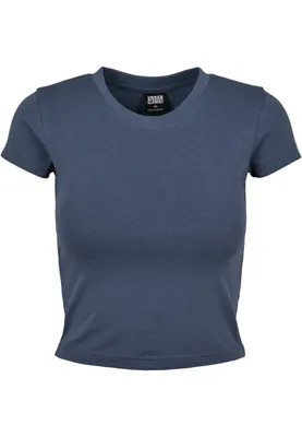 Produktbild von Urban Classics Ladies - Stretch Jersey Crop Top vintage - XX