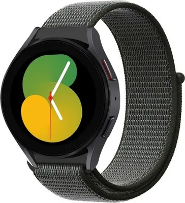 Produktbild von Strap-it Samsung Galaxy Watch 5 - 40mm Nylonarmband (Grün)