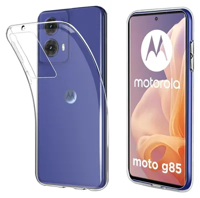 Immagine prodotto di Per Motorola Moto G85 5G Silicone protettivo trasparente Custodia Cellulare Cover TPU sottile