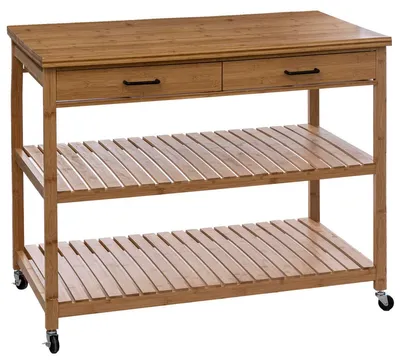 Produktbild von Ilot 2 schubladen 2 ebenen "linha" bambus - 5 five simply smart