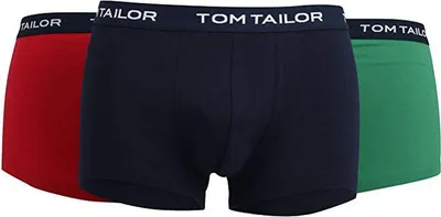 Produktbild von Tom Tailor 70162 Hipster 9er Pack red-navy-green L
