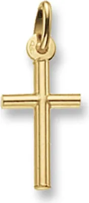Produktbild von 9 Karat (375) Gold kreuz Damen - Anhänger - 17mm*10mm; TRS15654