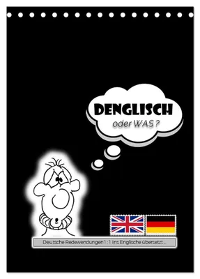 Produktbild von DENGLISCH oder was? (Tischkalender 2027 DIN A5 hoch), CALVENDO Monatskalender