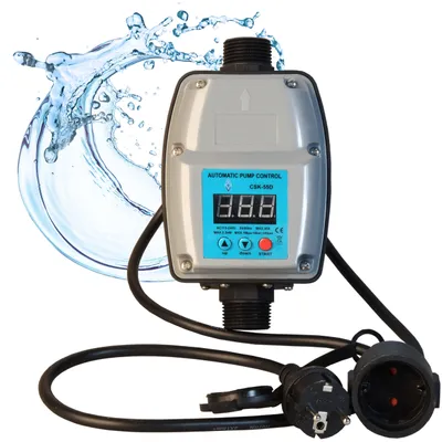 Image de Pressostat CSK 55D automatique pour pompe Protection électronique contre le fonctionnement à sec