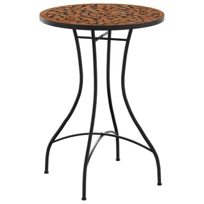 Zdjęcie produktu dla Mozaikowy stolik bistro, terakota, Ø50x70 cm, ceramiczny