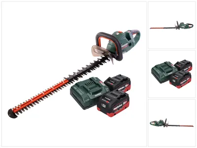 Produktbild von Metabo HS 18 LTX BL 75 Akku Heckenschere 18 V 75 cm Brushless + 2x Akku 8,0 Ah + Ladegerät