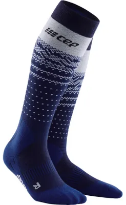 Obrázok produktu pre CEP lyžiarske termo merino ponožky, pánske 631 blue/grey V