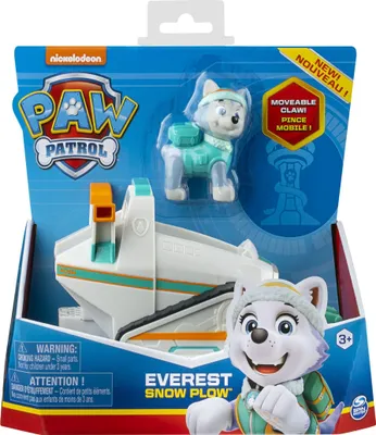 Produktbild von Spin Master 83151 - Paw Patrol Schneefahrzeug mit Everest-Figur
