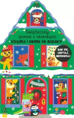 Image de Ksiazka i domek do zabawy Swiateczny domek z okienkami