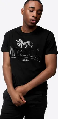Produktbild von Herren T-Shirt normale Passform Doppelpack KELSO Black/Black XXL Lonsdale